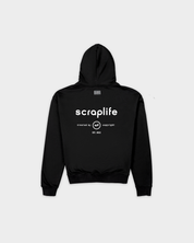 Hoodie Oversize Fit 400 | BASIC SCRAPLIFE BACK RUBBER