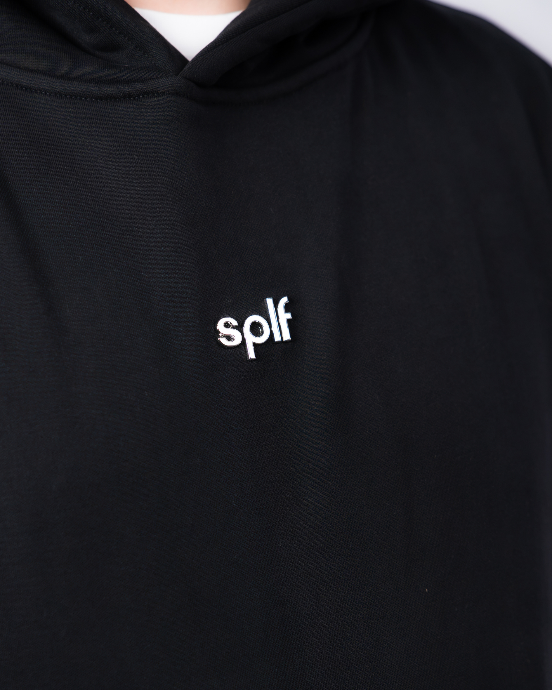 Hoodie Oversize Fit 400 | CHROME SPLF EMBLEM