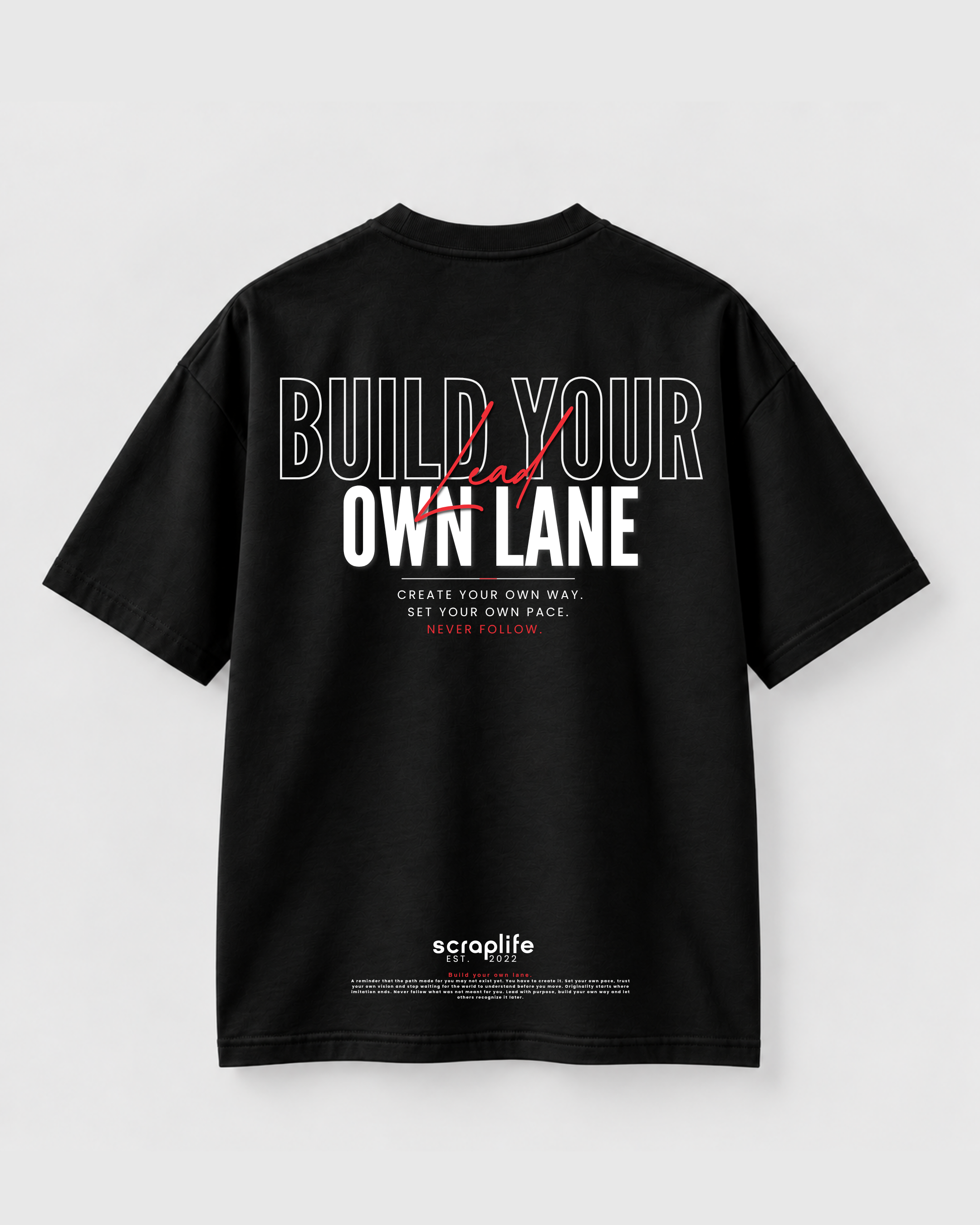 Tee Oversize Fit 270 | Build Your Own Lane