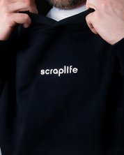 Hoodie Oversize Fit 400 | CHROME SCRAPLIFE EMBLEM