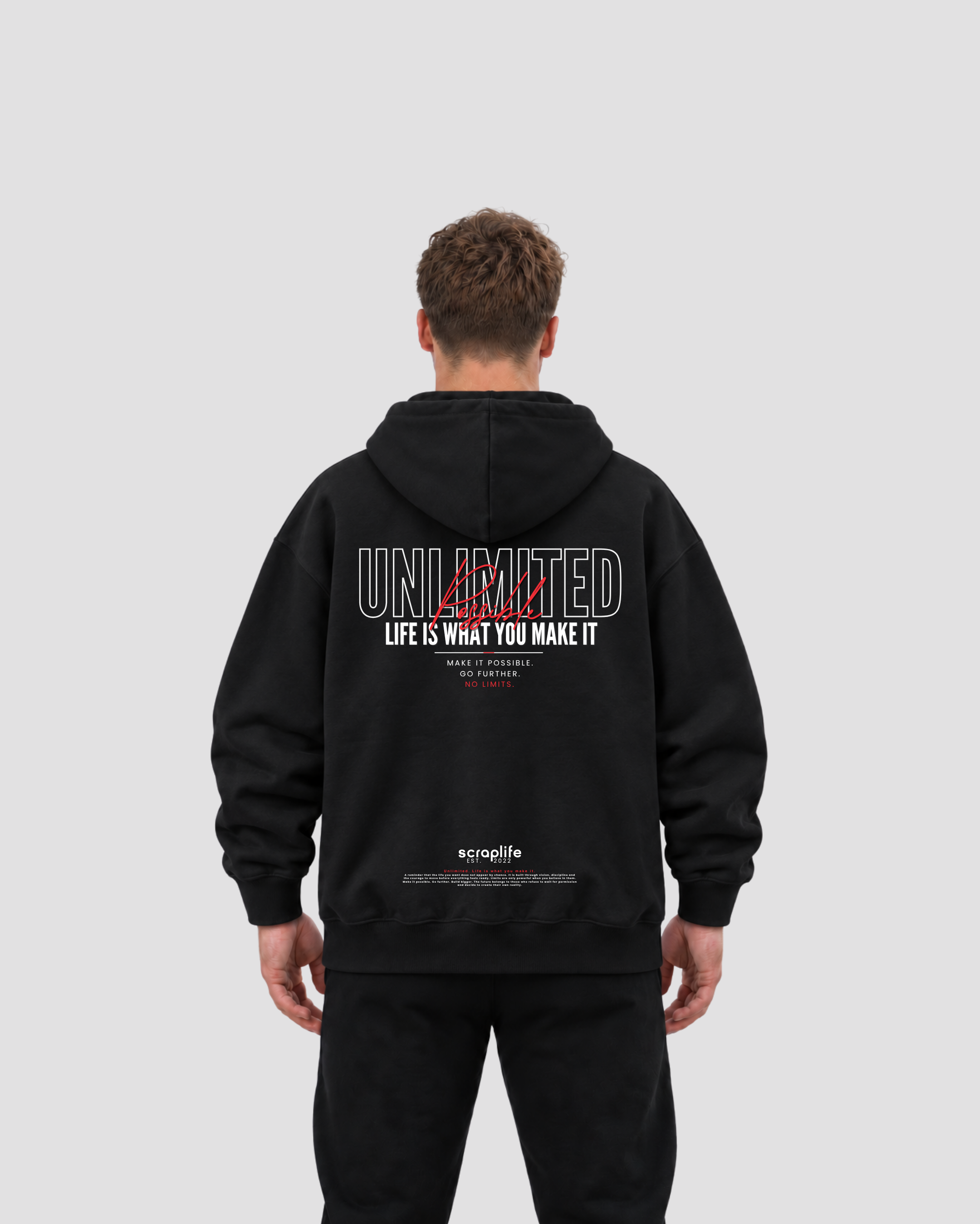 Hoodie Oversize Fit 400 | Unlimited