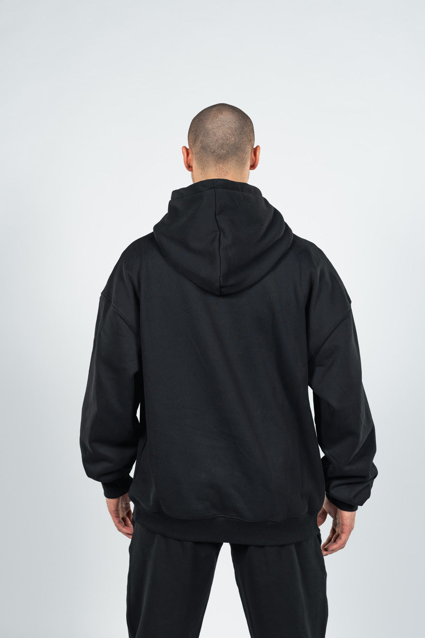 Hoodie Oversize Fit 400 | CHROME SCRAPLIFE EMBLEM
