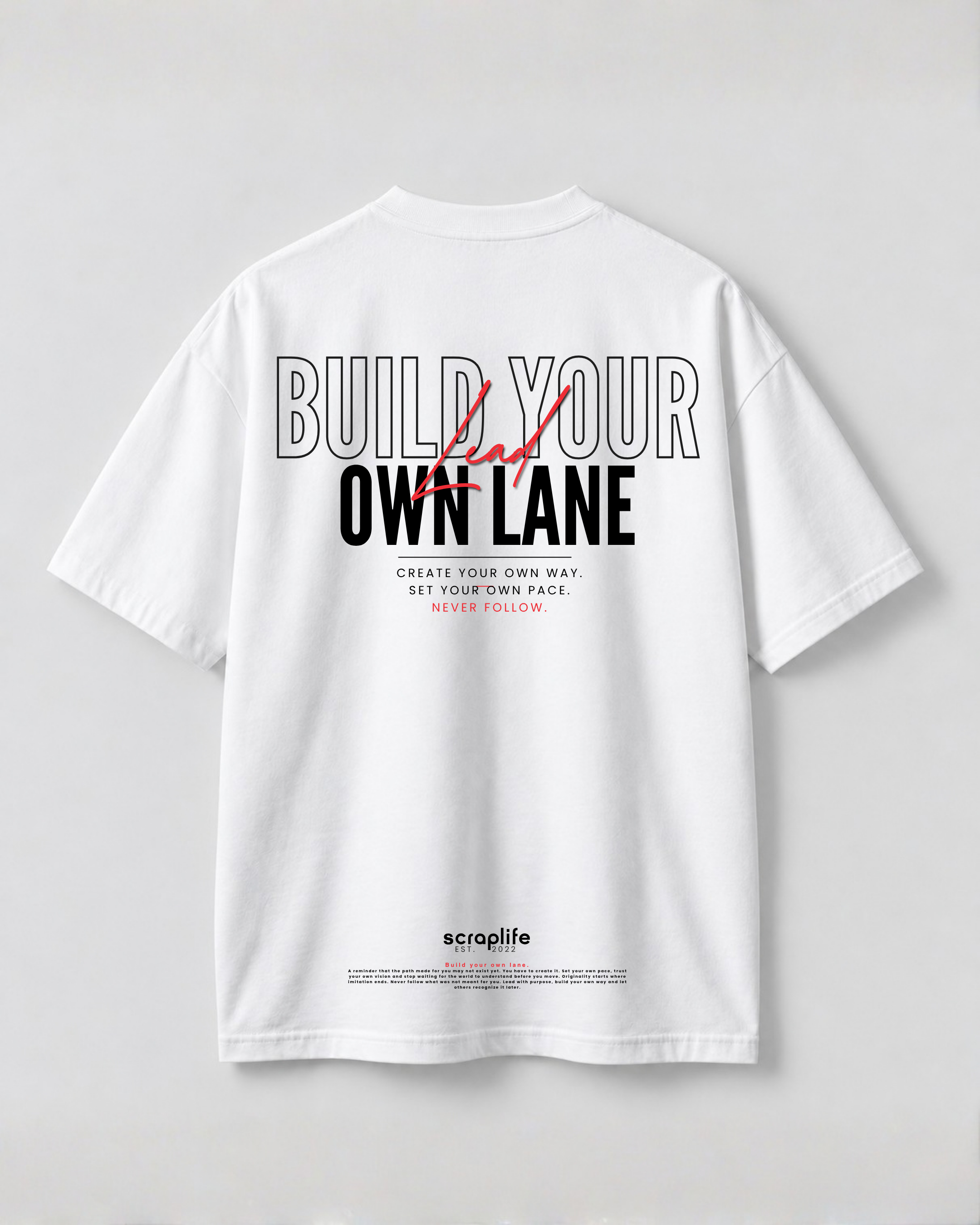 Tee Oversize Fit 270 | Build Your Own Lane