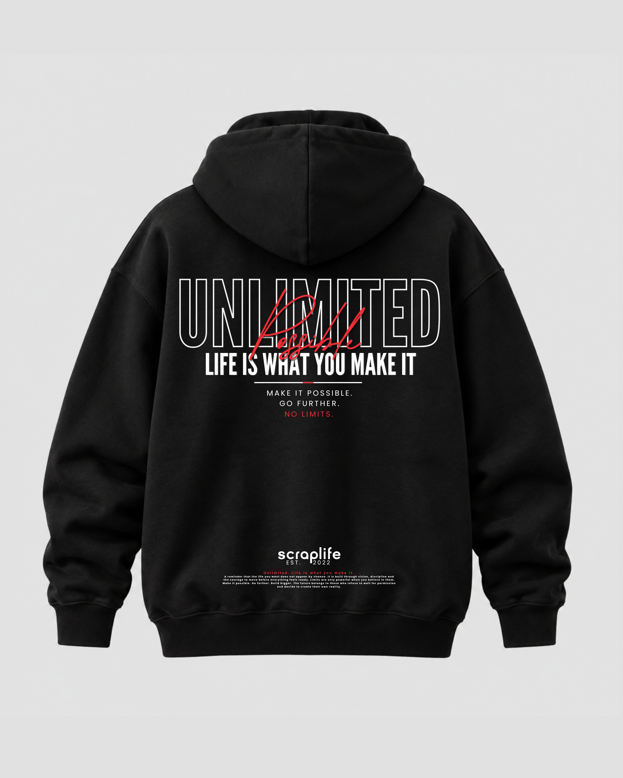 Hoodie Oversize Fit 400 | Unlimited