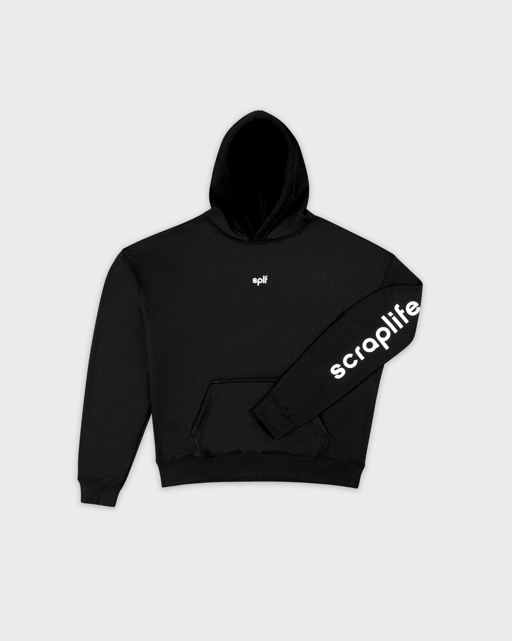 Hoodie Oversize Fit 400 | BASIC SCRAPLIFE SLEEVE RUBBER
