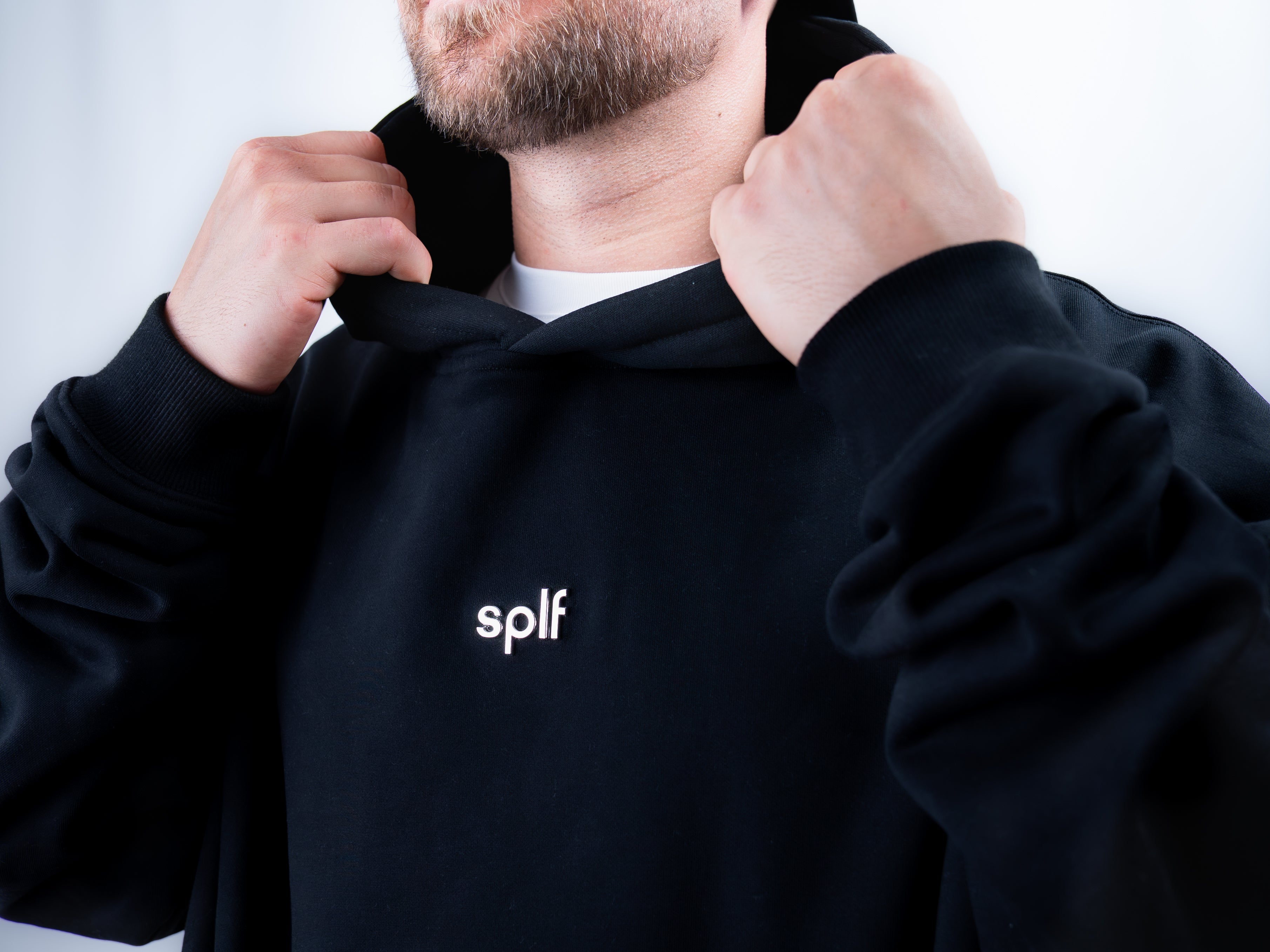 Hoodie Oversize Fit 400 | CHROME SPLF EMBLEM