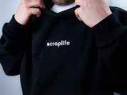 Hoodie Oversize Fit 400 | CHROME SCRAPLIFE EMBLEM