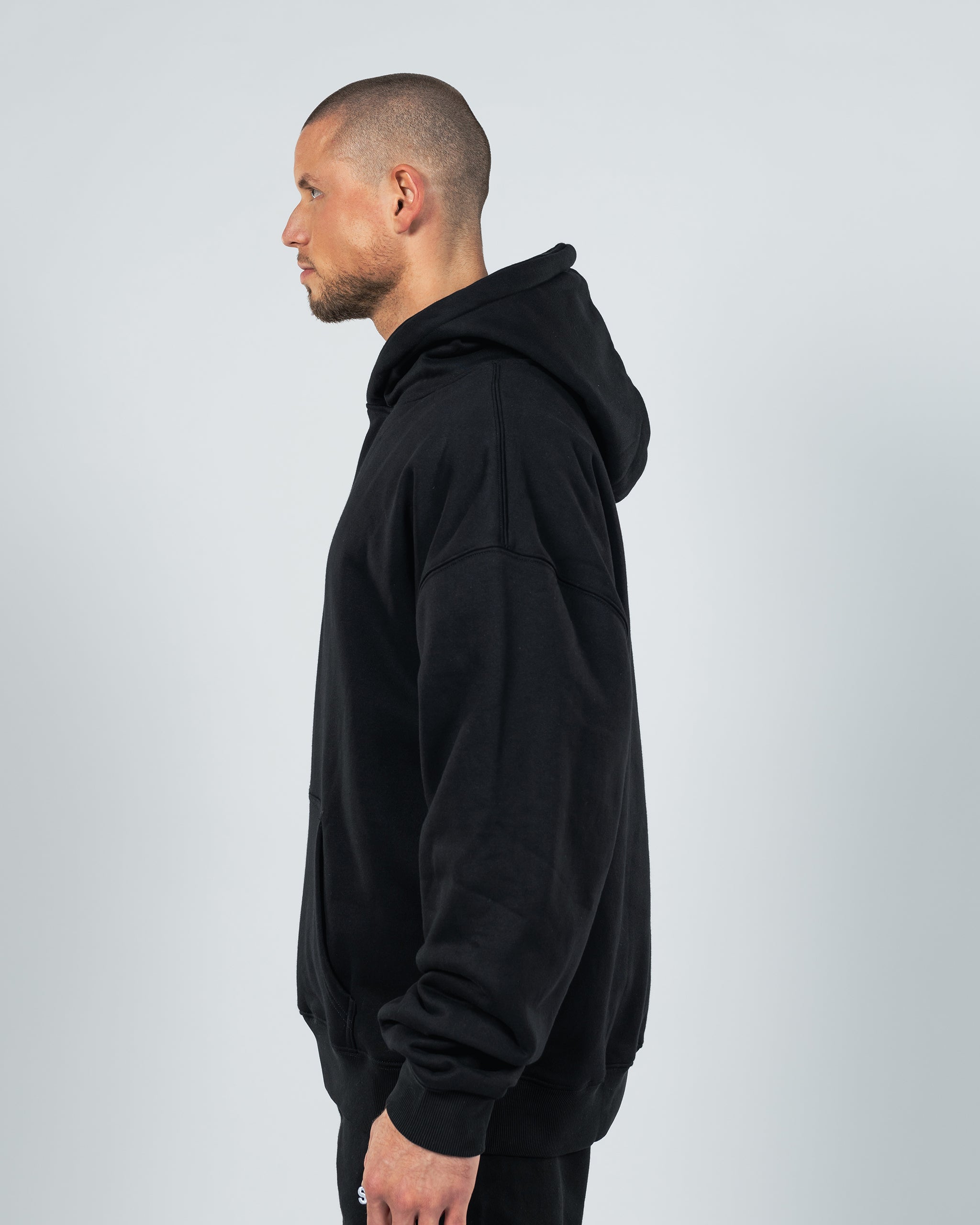 Hoodie Oversize Fit 400 | BASIC RUBBER