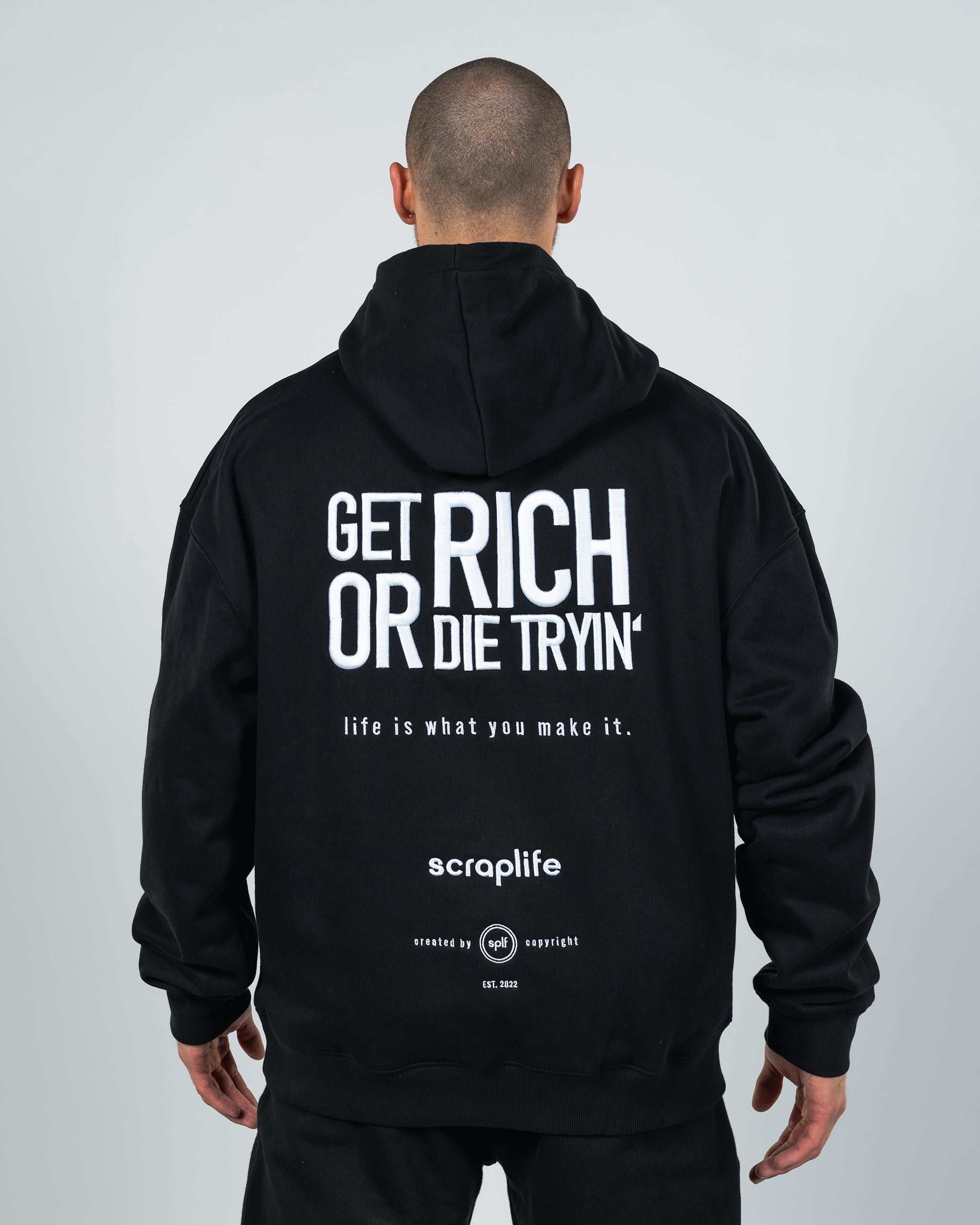 Hoodie Oversize Fit 400 | GET RICH