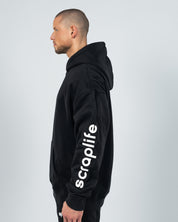 Hoodie Oversize Fit 400 | BASIC SCRAPLIFE SLEEVE RUBBER