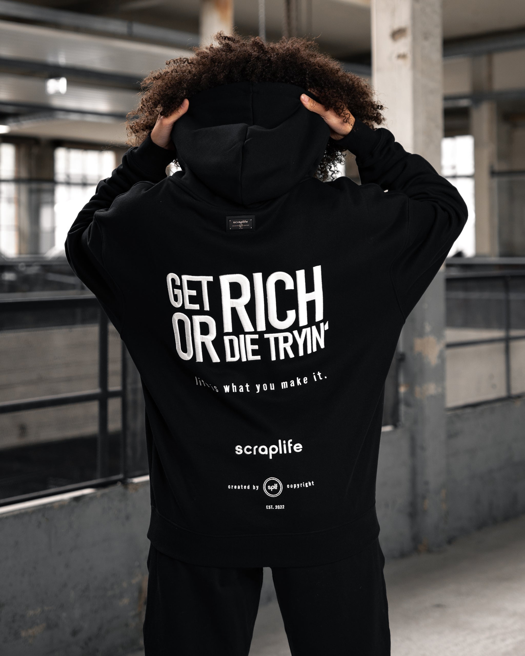 Hoodie Oversize Fit 400 | GET RICH